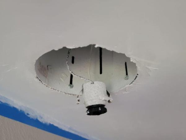 bathroom remodel – ceiling&nbsp;progress